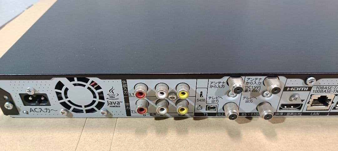 DMR-BWT530 ブルーレイレコーダー HDD　500GB⇒1TBに換装