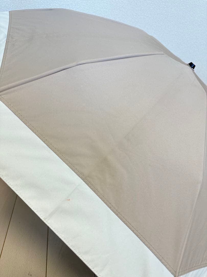 ロサブラン 日傘 完全遮光 折りたたみ 晴雨兼用50cm ベージュ