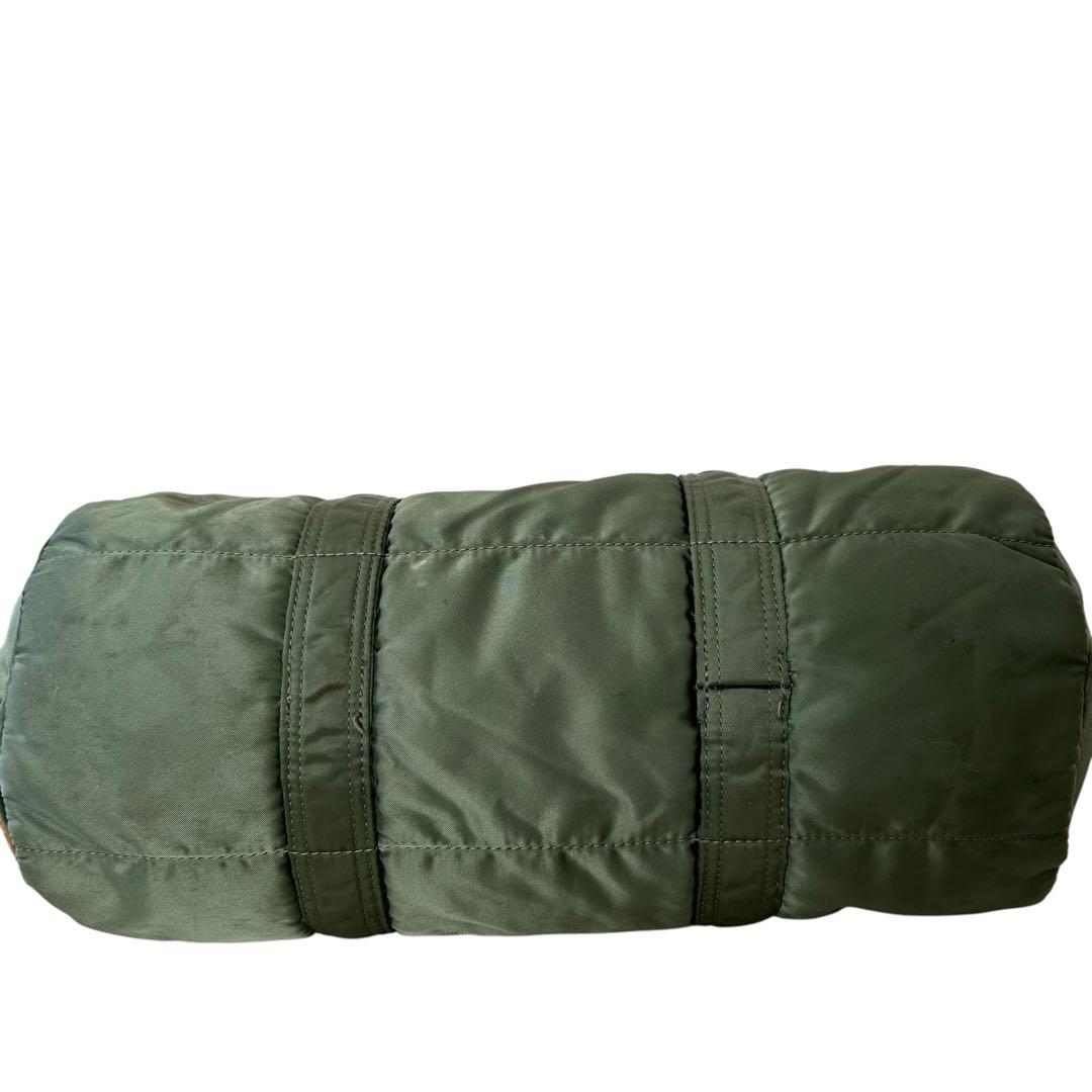 ✨希少カラー✨ PORTER タンカー セージグリーン ミニボストン L