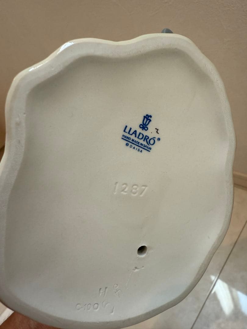 少女像 陶器製 置物 LLADRO リアドロ