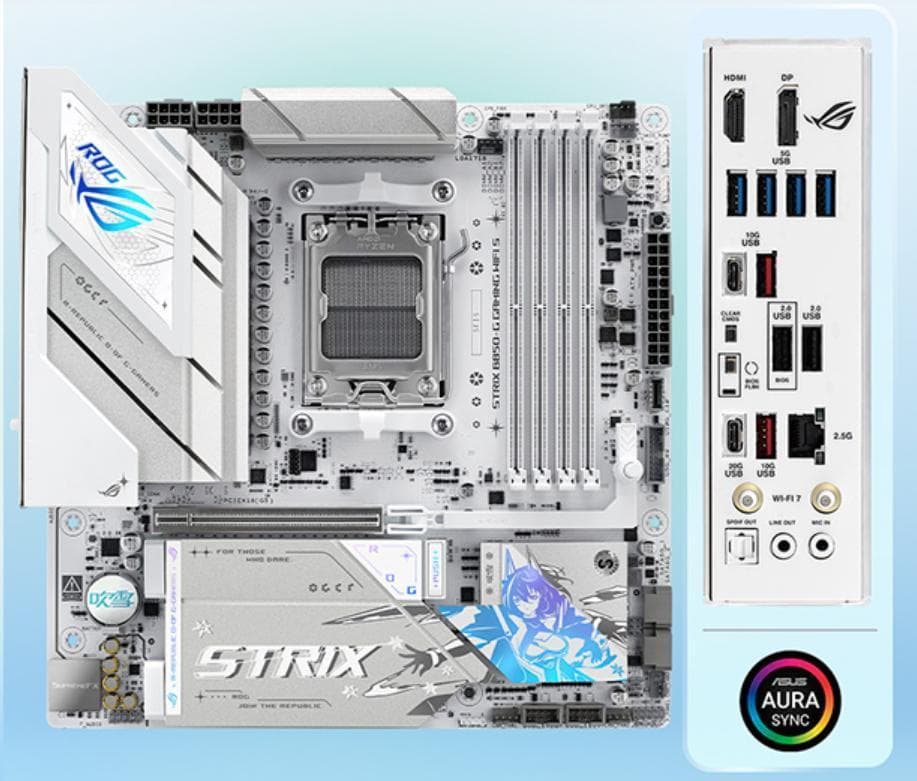 新品未開封 ROG STRIX B850-G GAMING WIFI S 吹雪