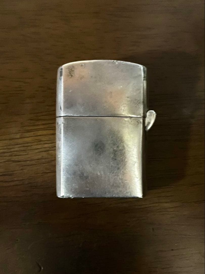 クロスデザイン ジッポライター シルバー 重厚感 　錆びないハート