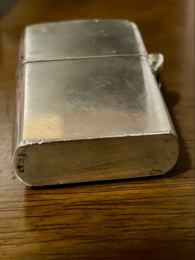 クロスデザイン ジッポライター シルバー 重厚感 　錆びないハート
