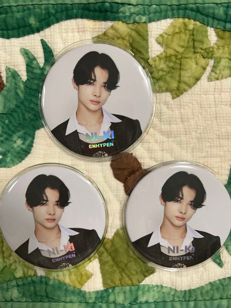 enhypen ニキ まとめ売り トレカ 缶バッジ トートバッグ アクスタ