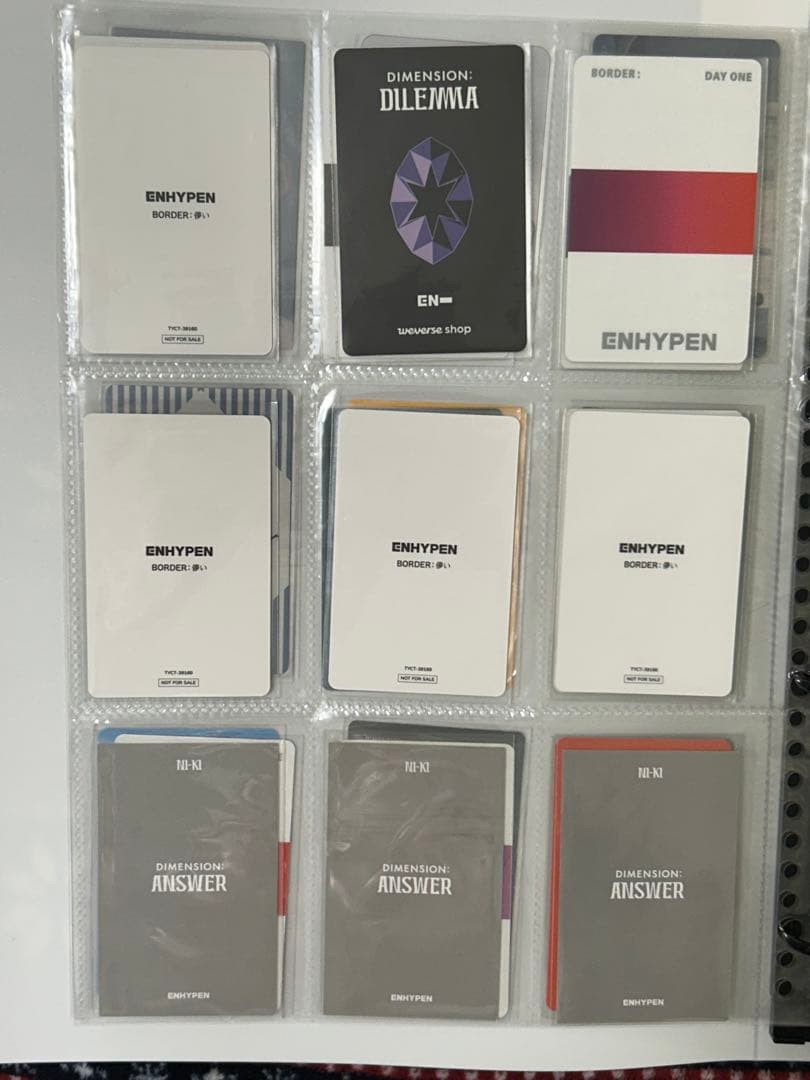 enhypen ニキ まとめ売り トレカ 缶バッジ トートバッグ アクスタ