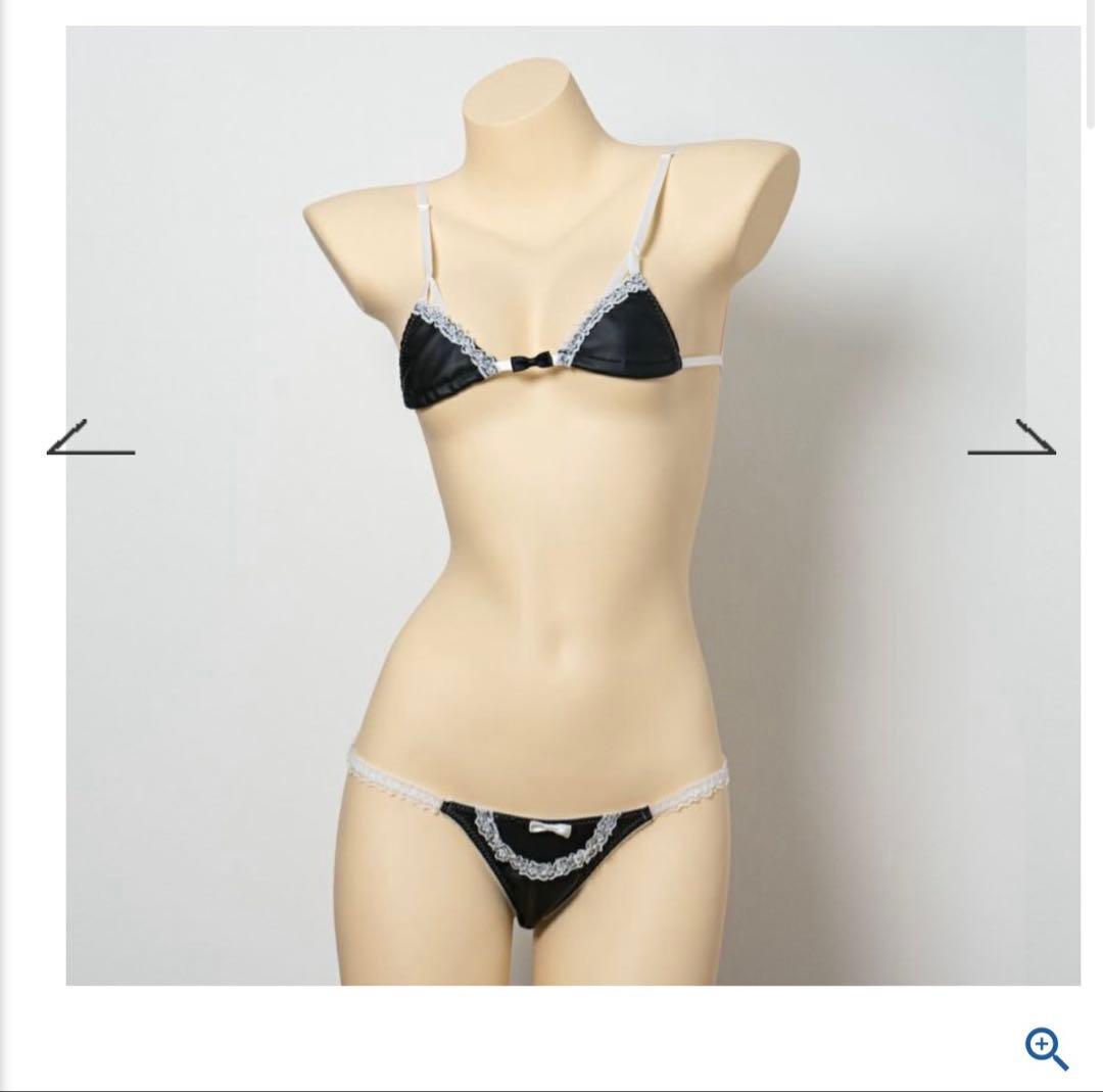 プレデターラット　メイド　レザー水着