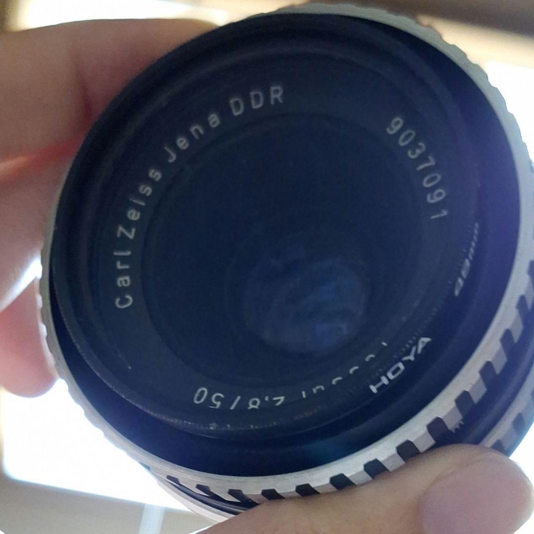 Carl Zeiss Jena Tessar 2.8/50 単焦点レンズ m42