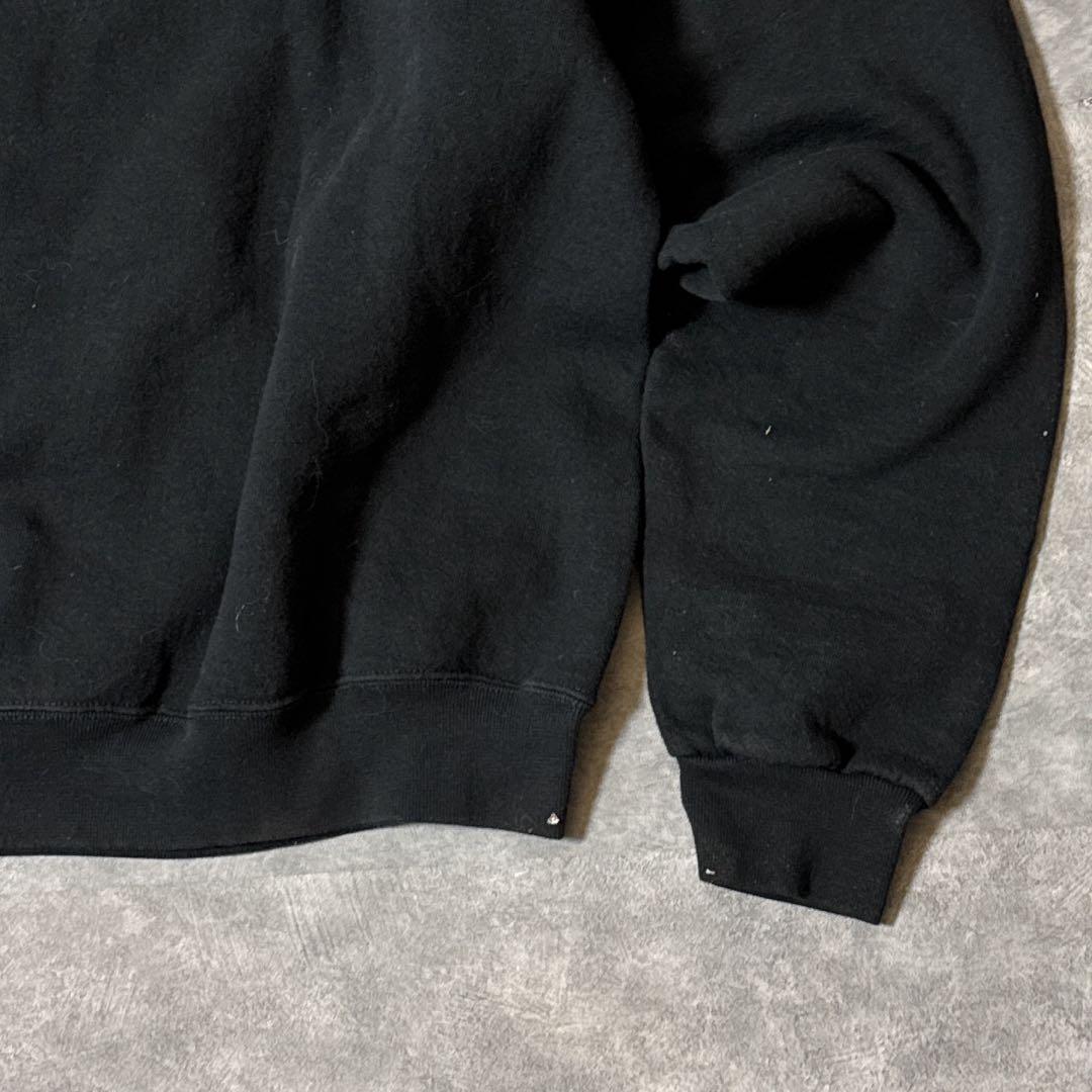 な*せ様 ラッセルアスレティック スウェット ブラック L メキシコ製 前V 無