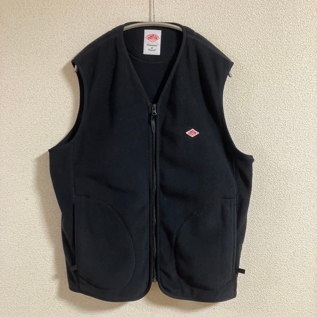 ダントン　DANTON フリースベスト　M