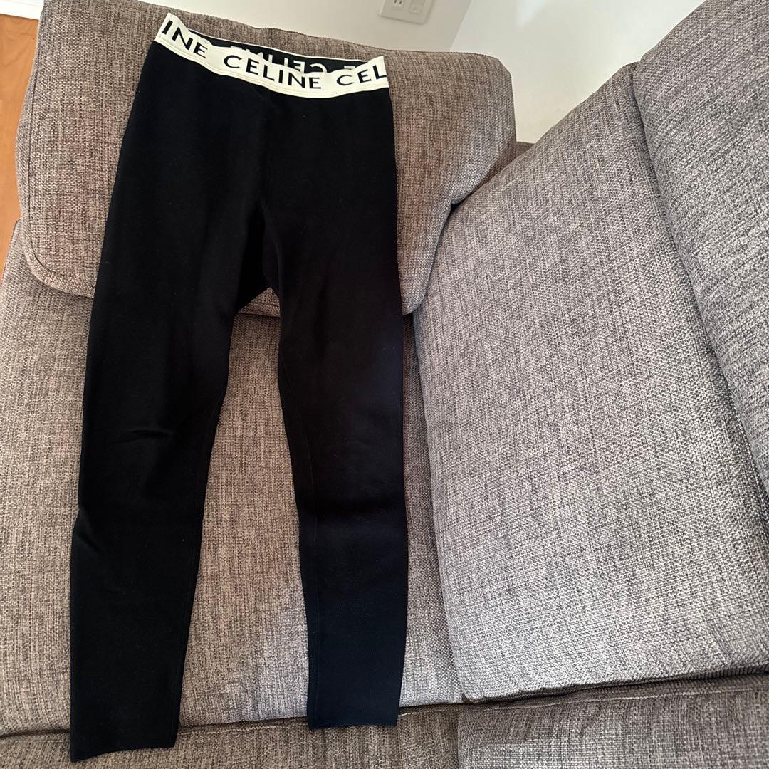 CELINE ブラック レギンス XS