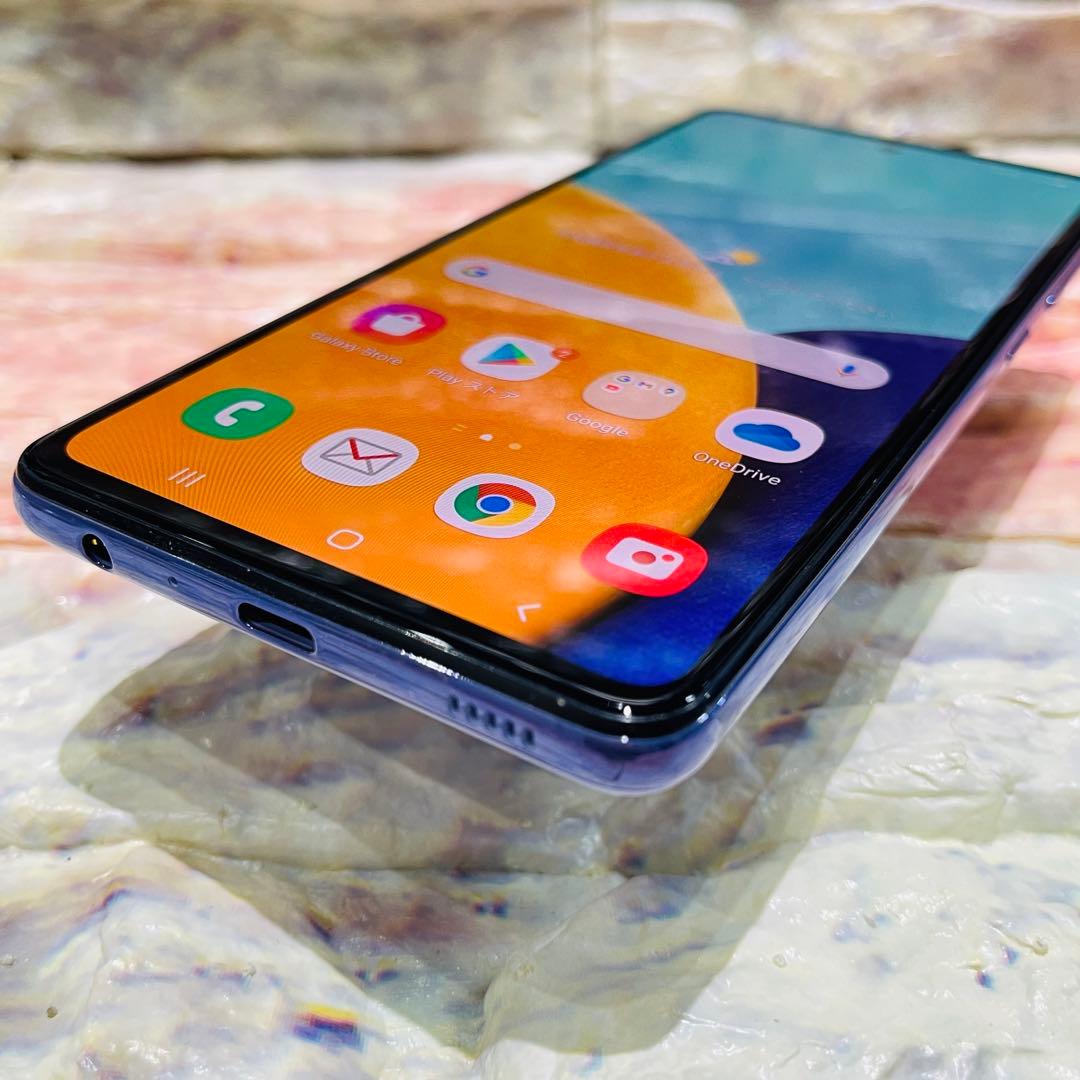 SIMフリー Galaxy A52 5G 128GB オーサムバイオレット