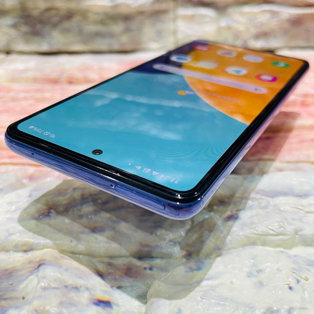 SIMフリー Galaxy A52 5G 128GB オーサムバイオレット