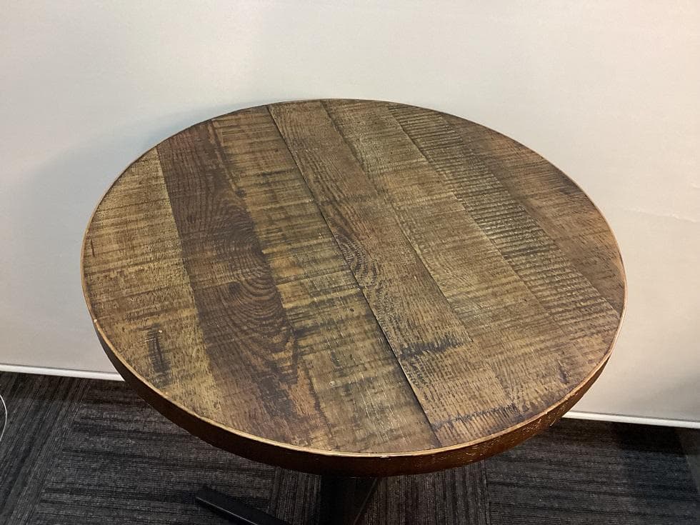 K*M様 クラッシュゲート　トリップ　φ600　丸　カフェテーブル　ノットアンテ