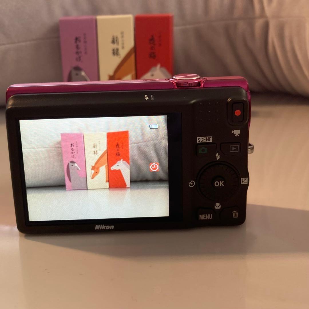 Nikon COOLPIX S6200 チェリーピンク