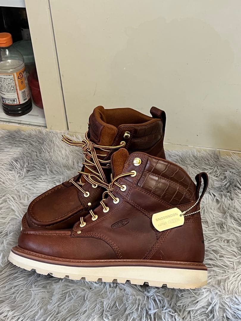 KEEN NOON ブラウンブーツ