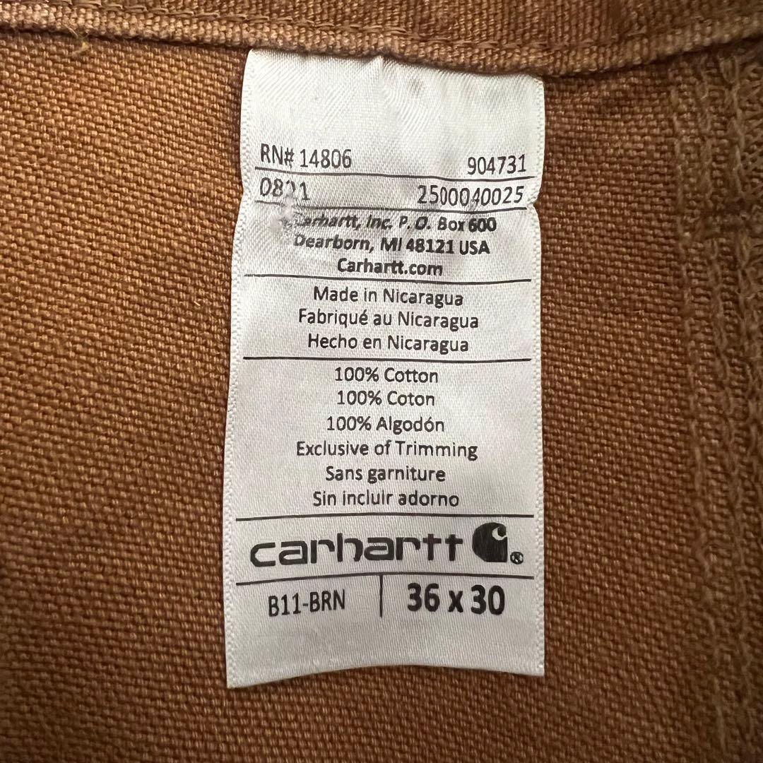 US企画 カーハート ダック ペインターパンツ W36 革タグ
