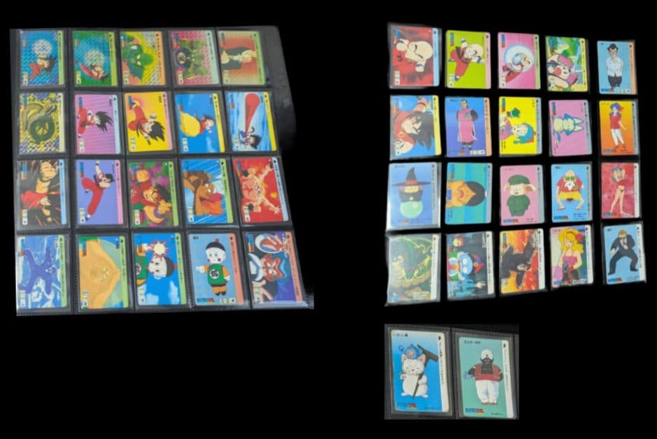 1988年製　全初版　本弾　第1弾　ドラゴンボールカードダス　コンプ　全42種