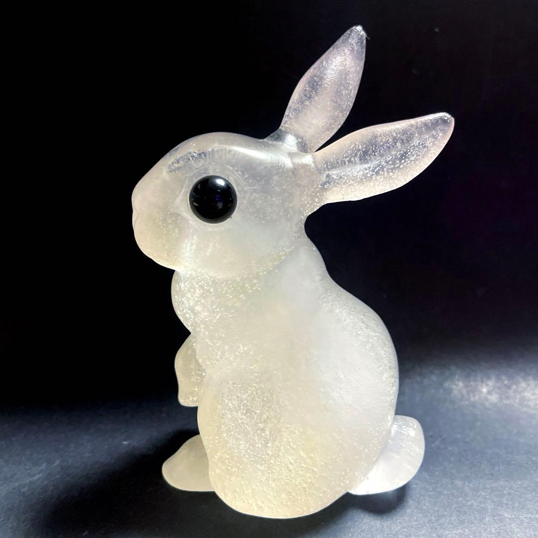 Daum ドーム　ウサギ　PETIT LAPIN　クリスタル　置物　フランス製