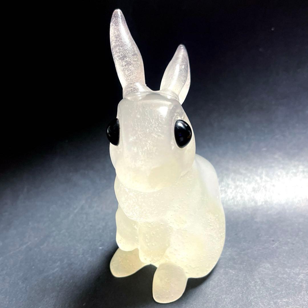 Daum ドーム　ウサギ　PETIT LAPIN　クリスタル　置物　フランス製
