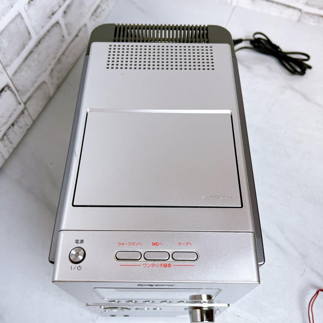 【完動品】SONY CMT-M35WM オールインワンコンポ　MDコンポ