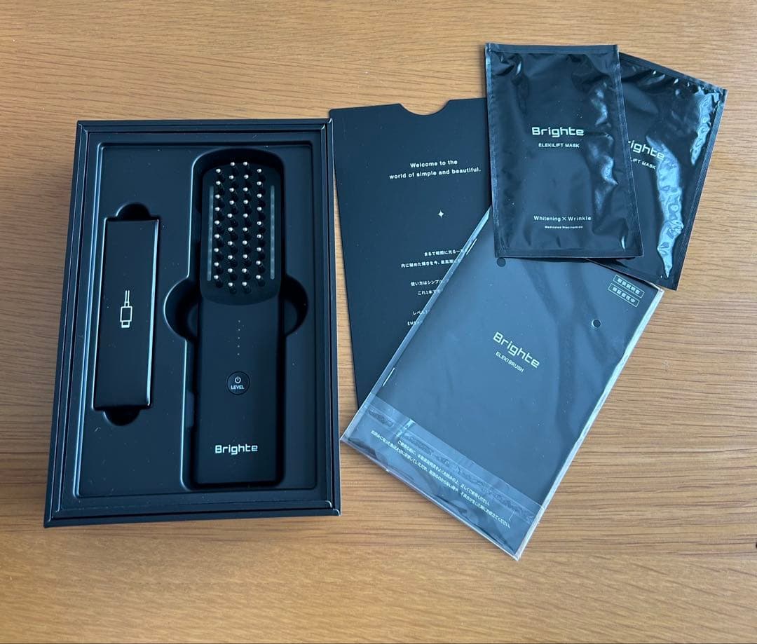 Brighte ブライト　エレキブラシ　ローション付き