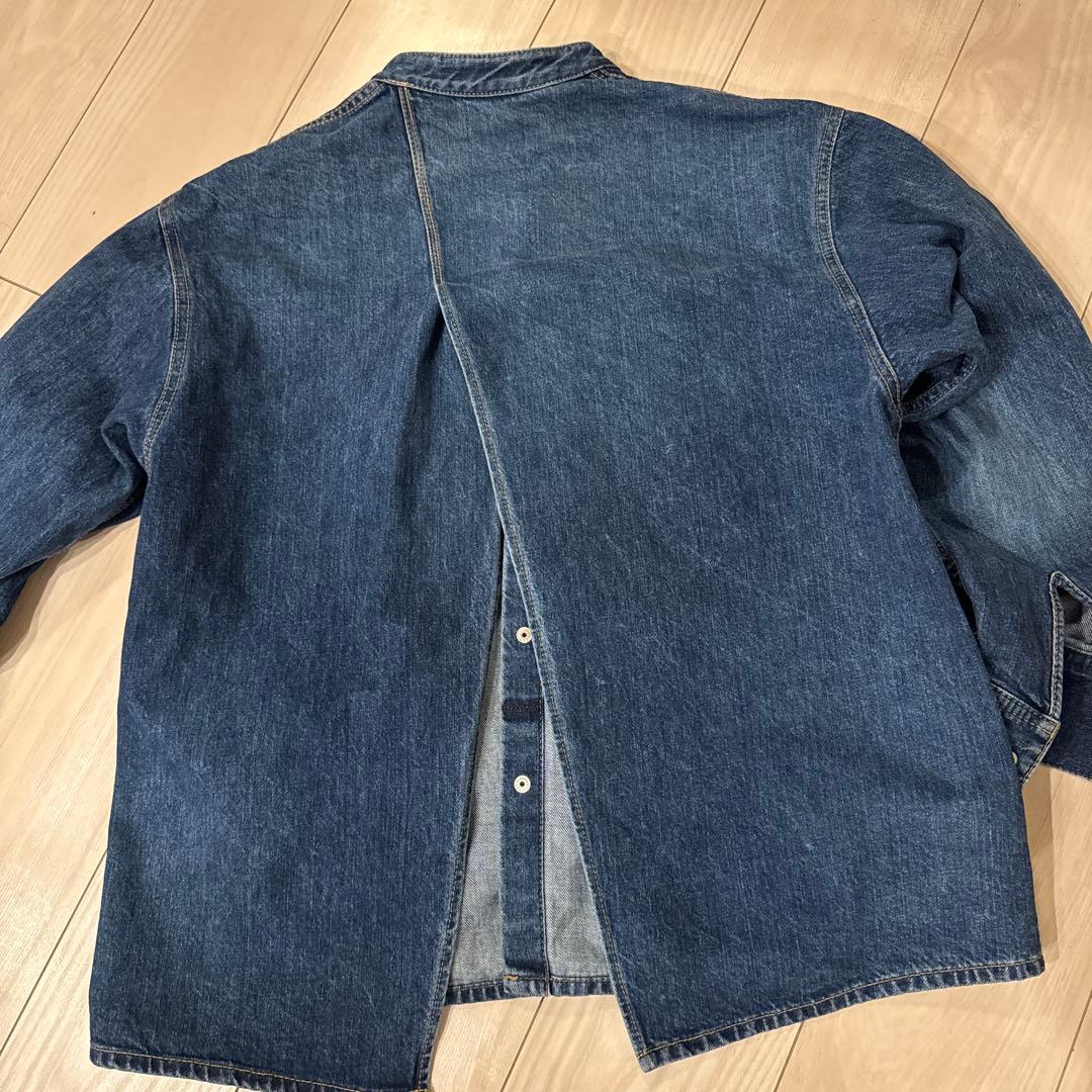 2025今シーズン商品　MACPHEEコットンデニム シャツブルゾン