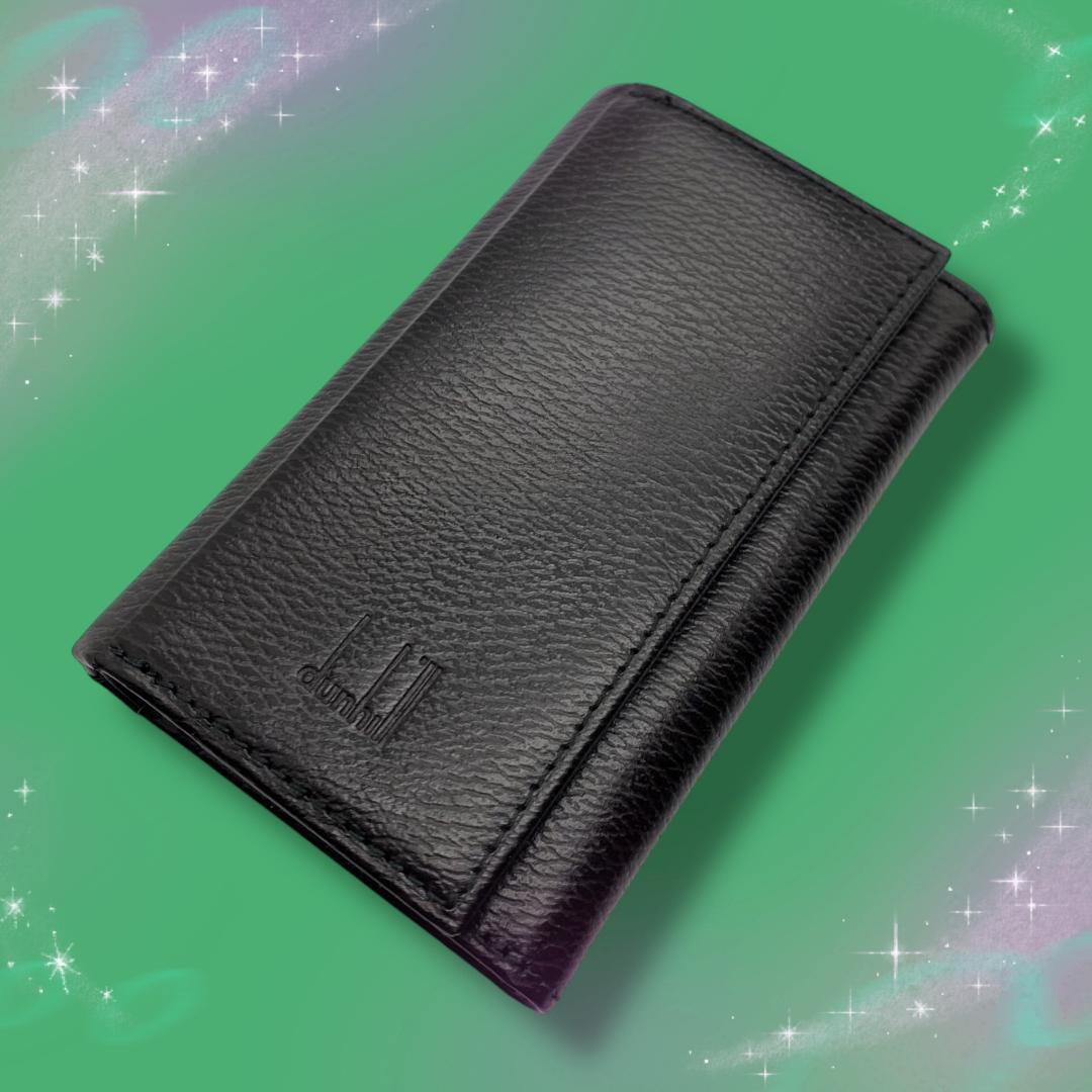 《超美品》ダンヒル　6連キーケース　レザー　ダークブラウン