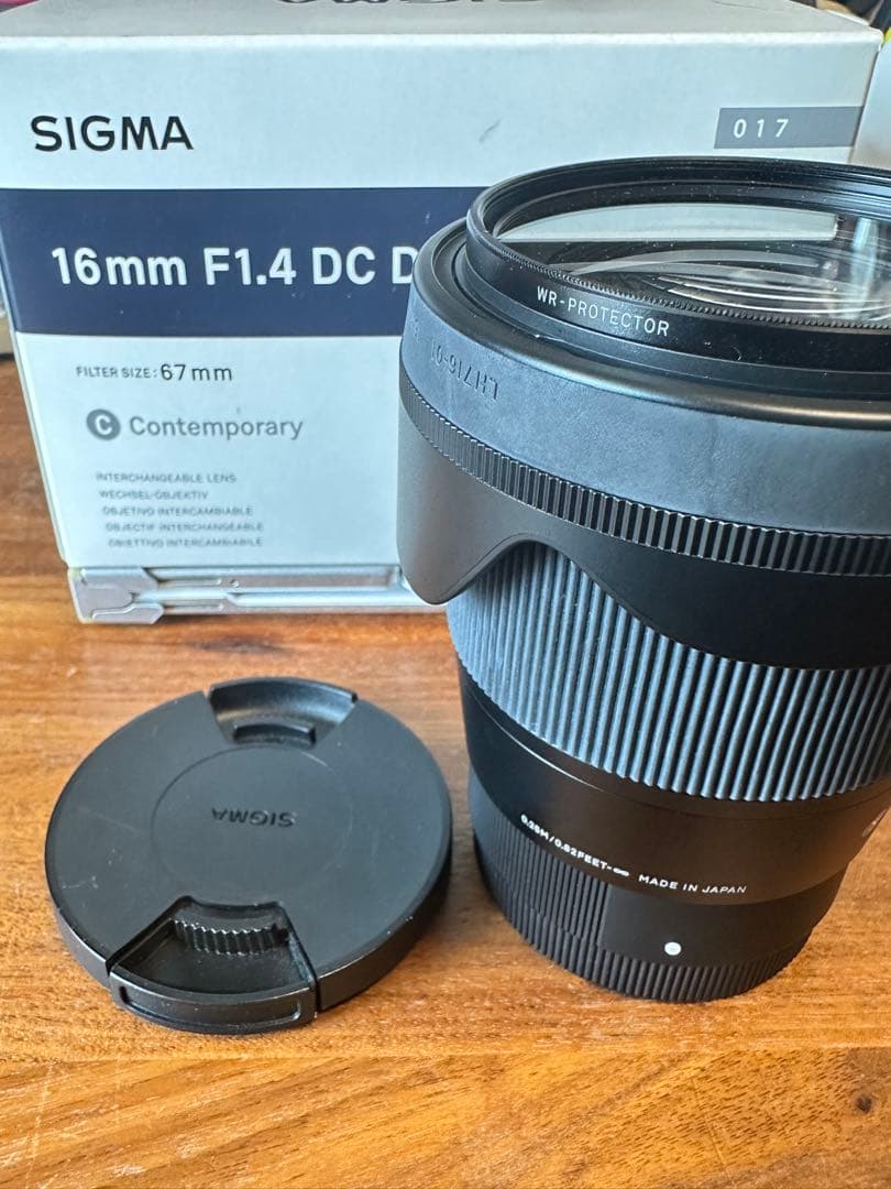 美品 SIGMA16mm F1.4 DC DN ソニー Eマウント