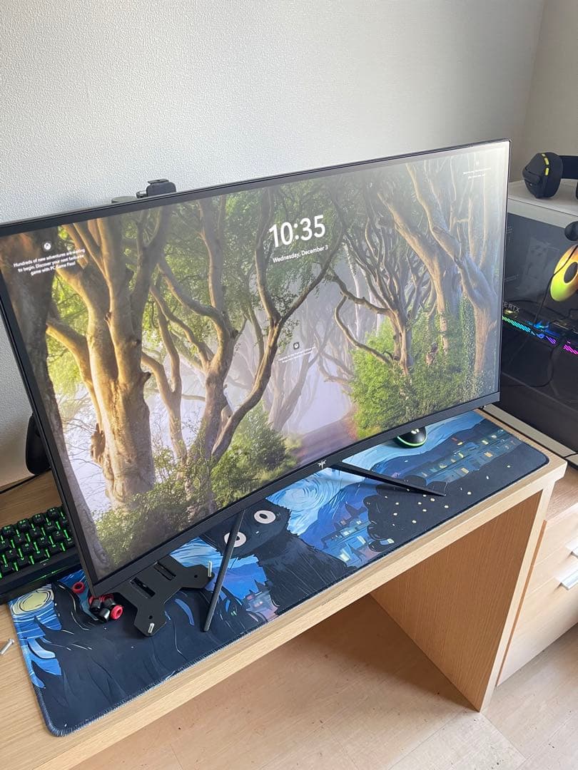 KTC モニター WQHD 180hz 1ms VA Panel 5000:1