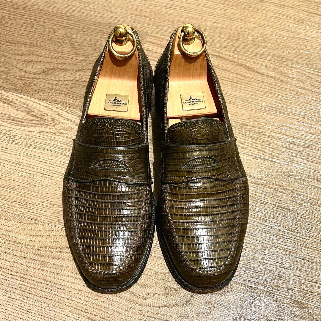 F.LLI Giacometti / リザードローファー