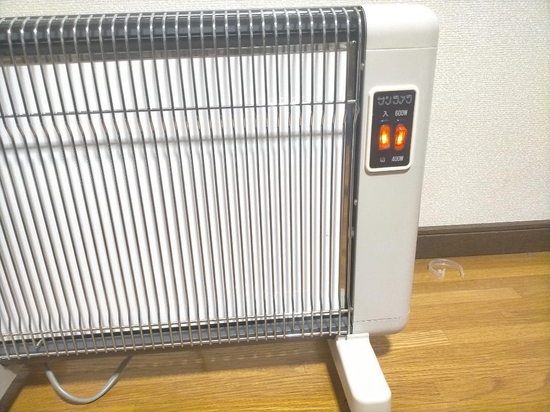 サンラメラ 600W型 遠赤外線 セラミックパネルヒーター 電気ヒーター