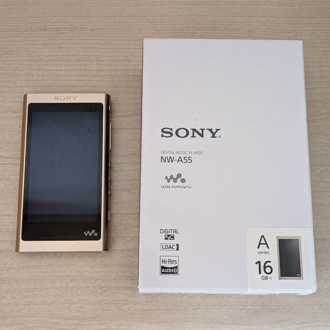 SONY NW-A55 デジタルオーディオプレーヤー 16GB ペールゴールド