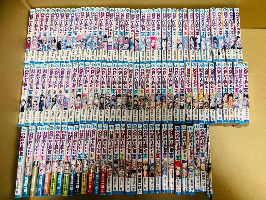 ONE PIECE ほぼ全巻セット　1巻〜109巻　千巻.七七七巻付き