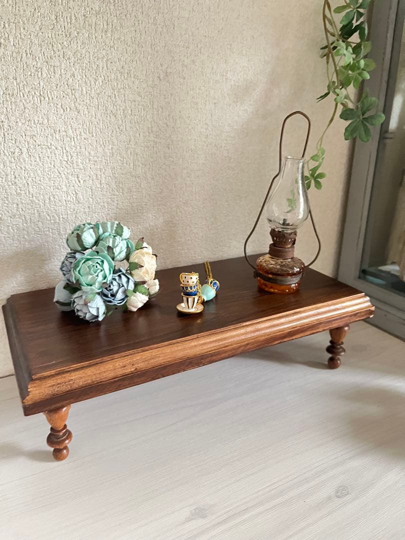 ハンドメイド 木製 ディスプレイ台 ディスプレイ小物 什器