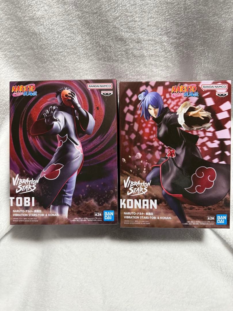 NARUTO ナルト vibration stars 小南　トビ　暁　2点セット