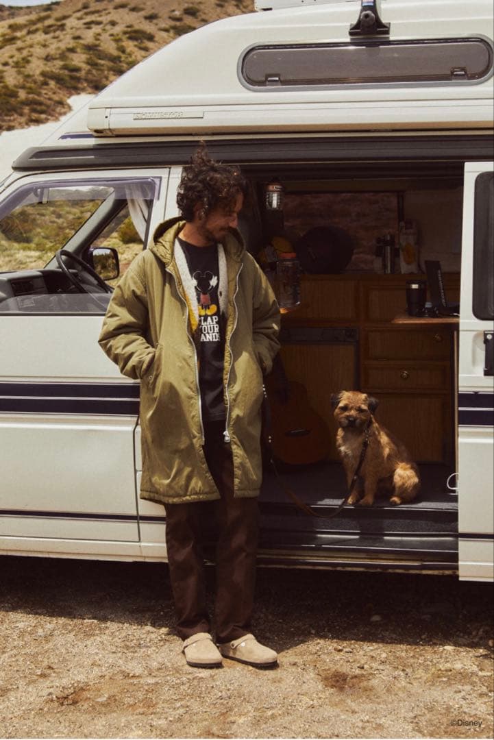 SD リバーシブルアーミーフードコート モッズコート 黒 スタカリ