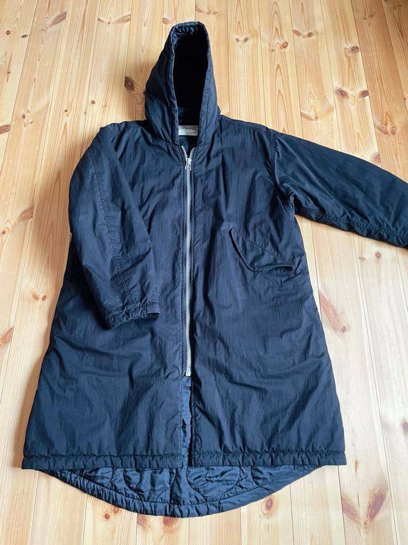 SD リバーシブルアーミーフードコート モッズコート 黒 スタカリ