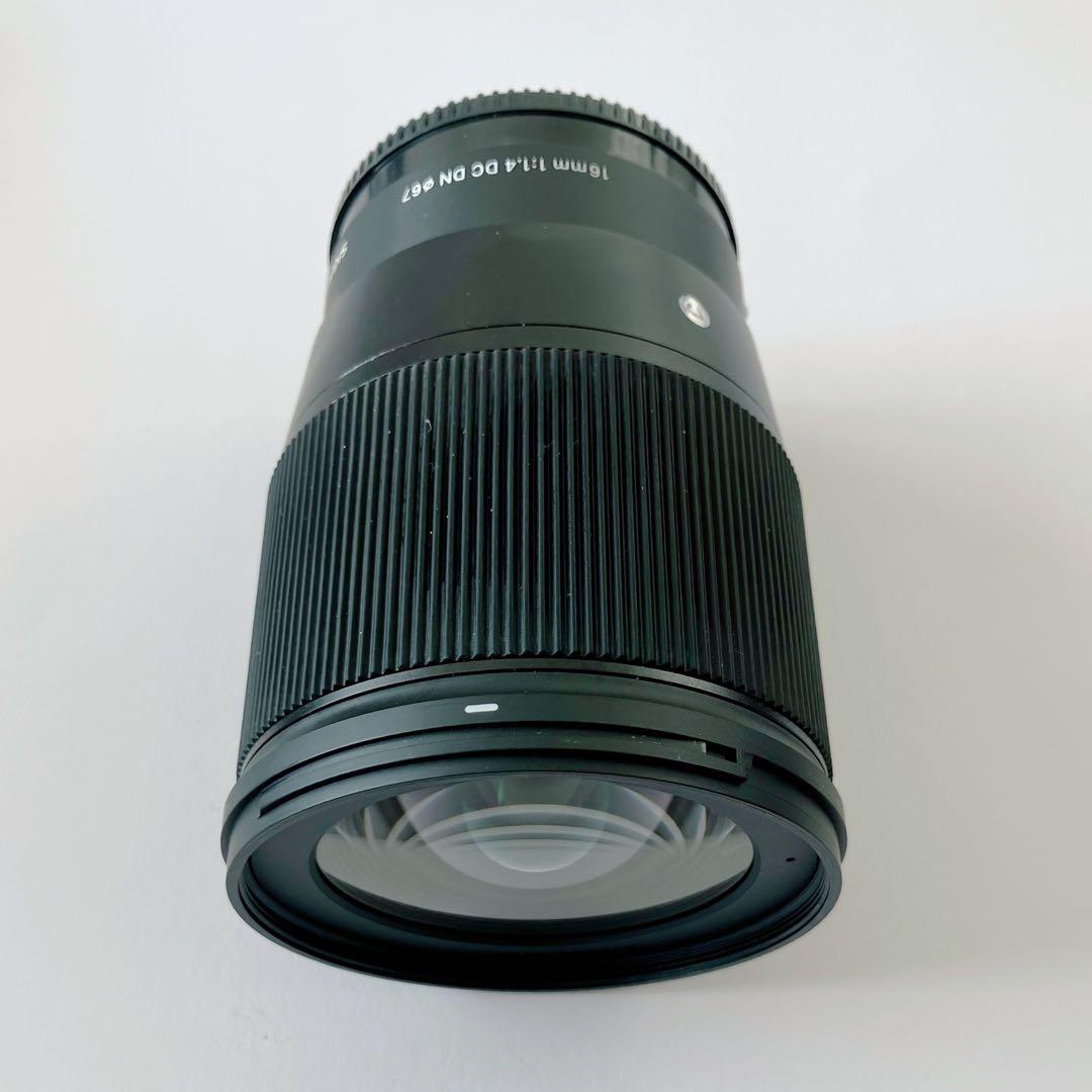 SIGMA 16mm F1.4 DC DN Contemporary ソニーE