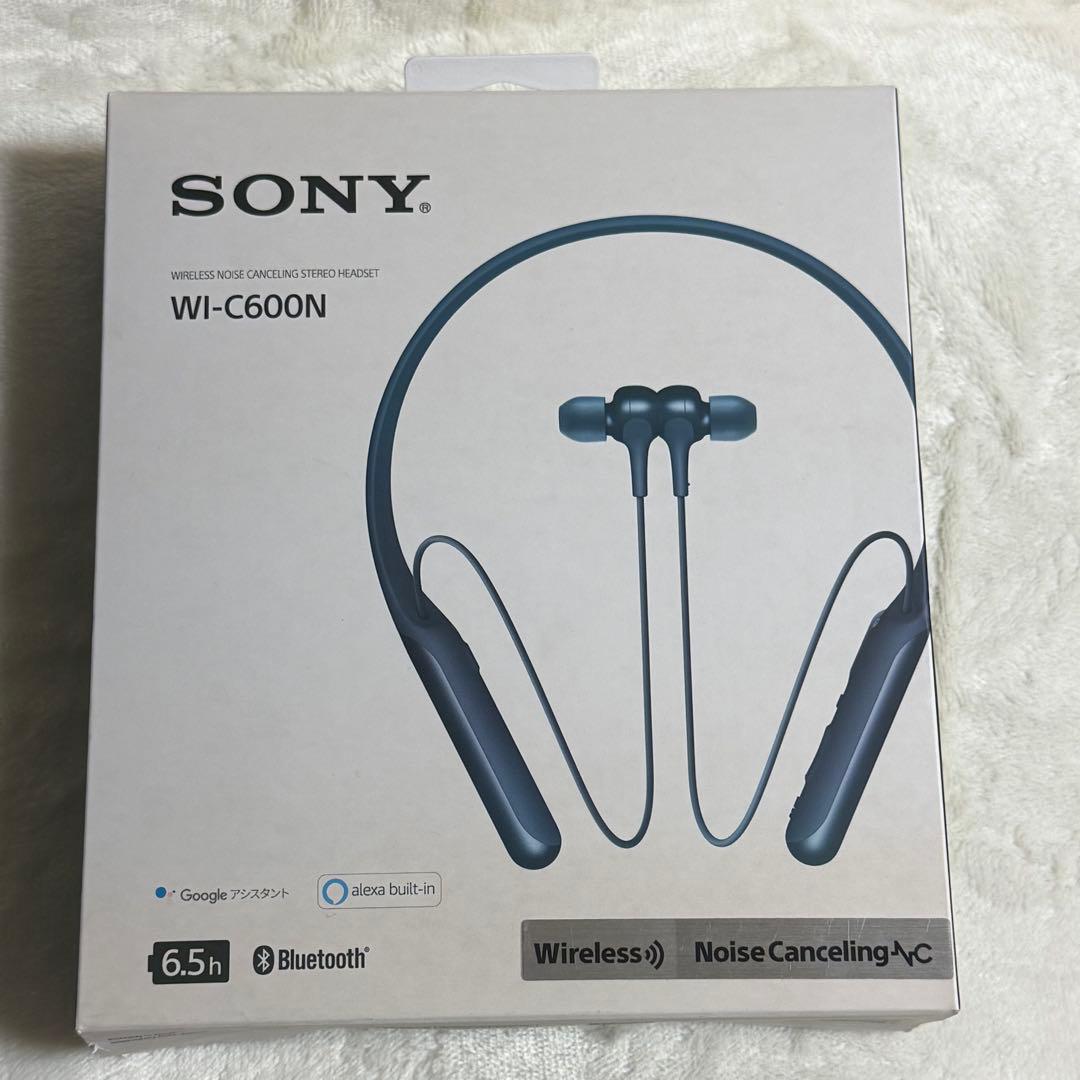 SONY WI-C600N ブラック ワイヤレスイヤホン