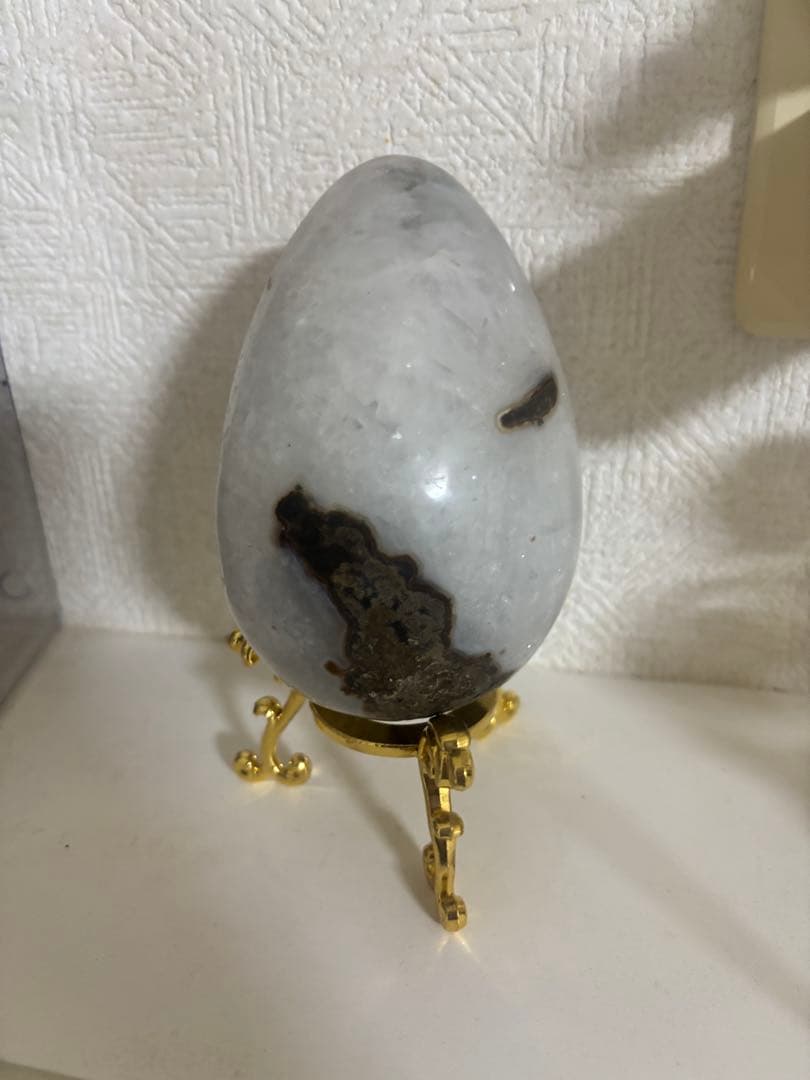 アメジストジオード 卵 2回結晶