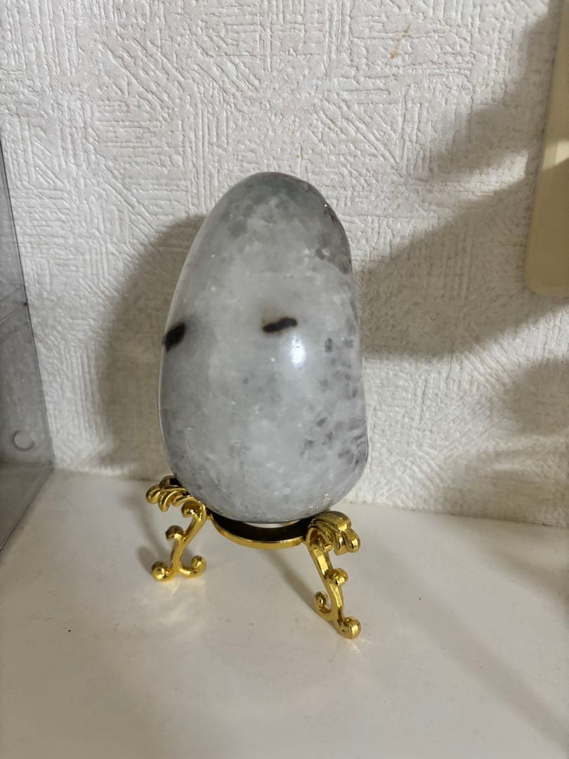 アメジストジオード 卵 2回結晶