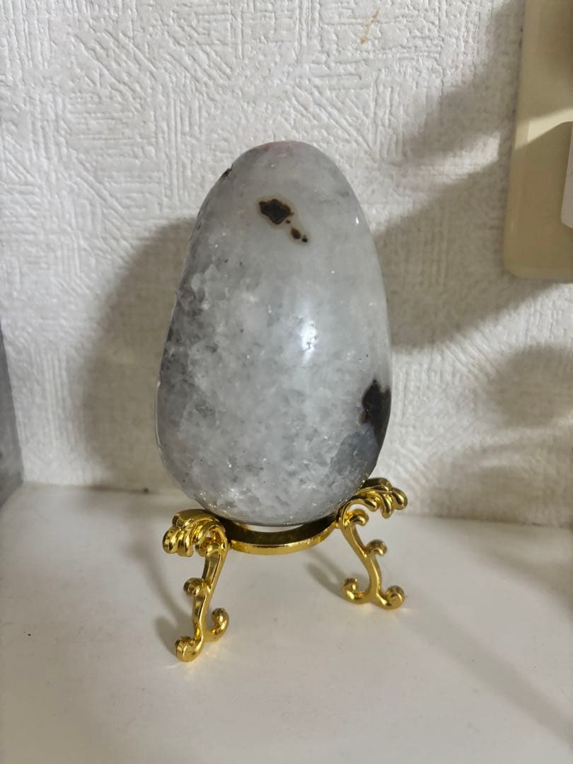 アメジストジオード 卵 2回結晶