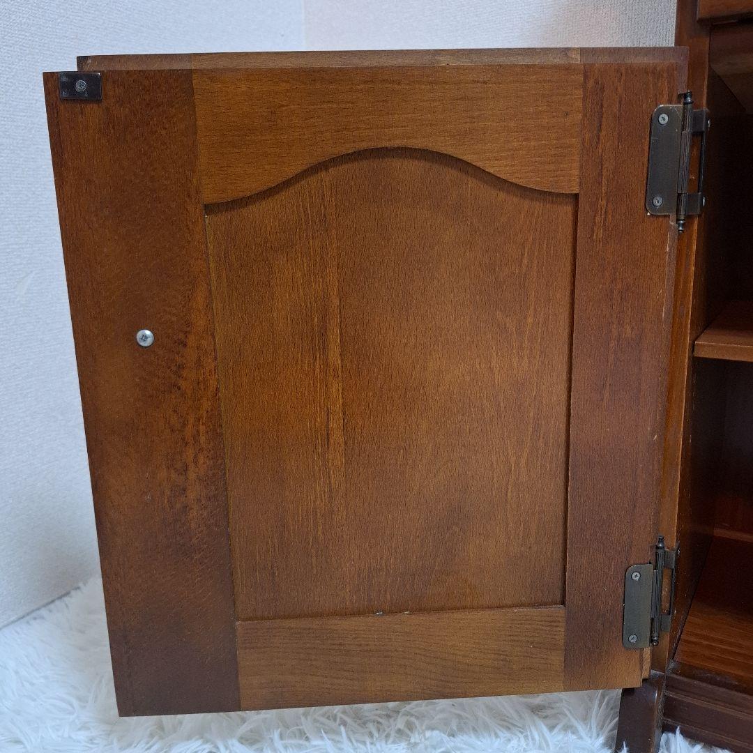 【美品】karimoku カリモク コロニアル 電話台 FAX台 サイドチェスト