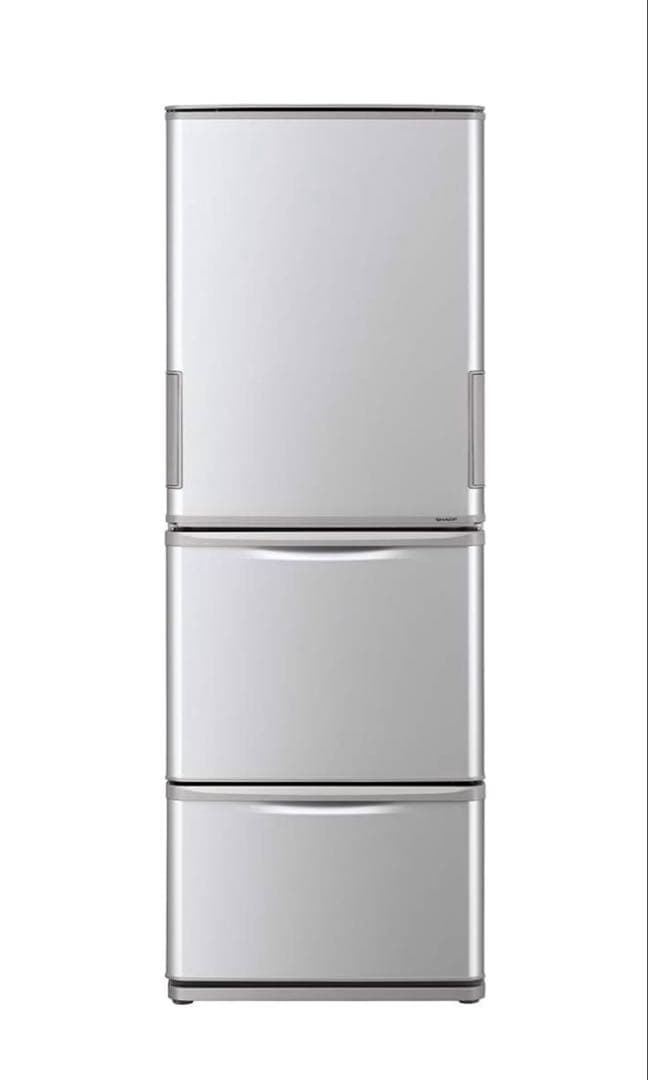 シャープ　3ドア　ノンフロン冷凍冷蔵庫 SJ-W352E-S