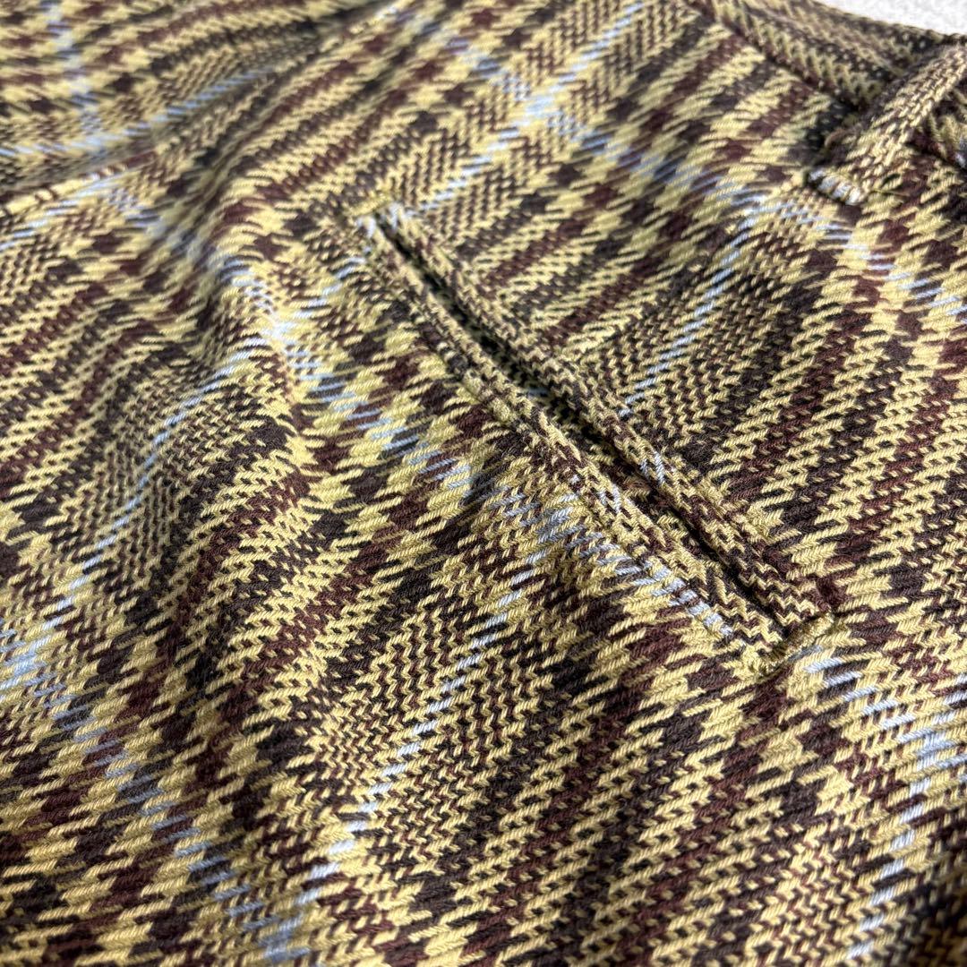 KAPITAL キャピタル フレアパンツ ブーツカット チェック