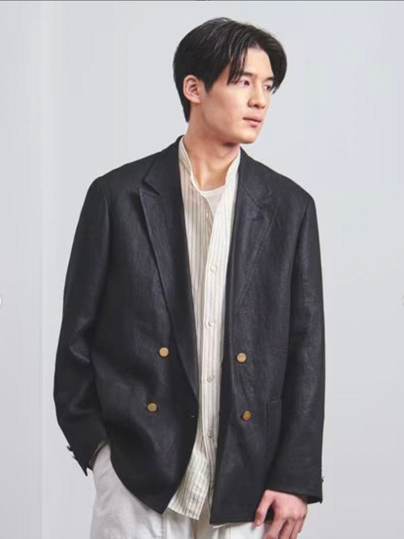 UNITED ARROWS オーディナリー ヘリンボーン ブレザー SIZE L