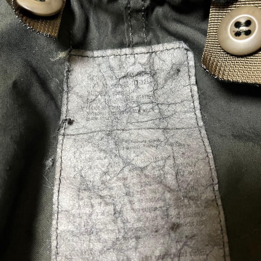 M*C様 U.S.ARMY M65 フィッシュテールパーカ 黒染め 米軍実物 モ