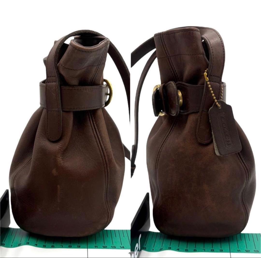 バッグ 00s old coach 4156 shoulderbag leather