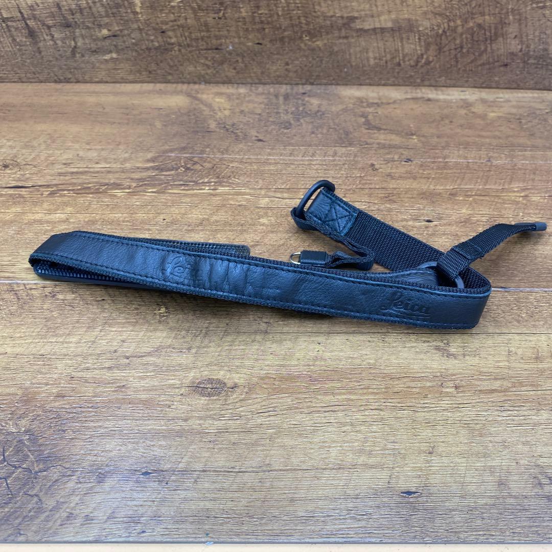 Leica ライカ ストラップ 革レザー 黒色 B-74