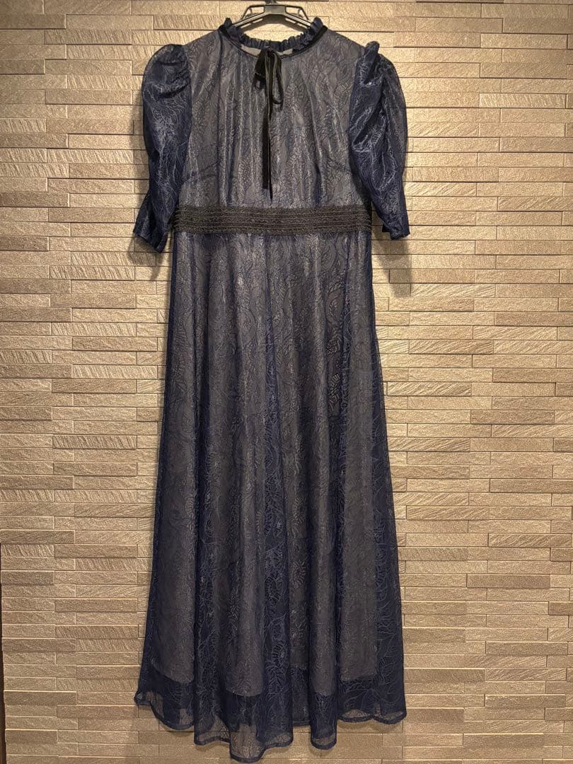 LEJA ドレス ネイビー